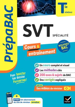 Prépabac SVT Tle générale (spécialité) - Bac 2024