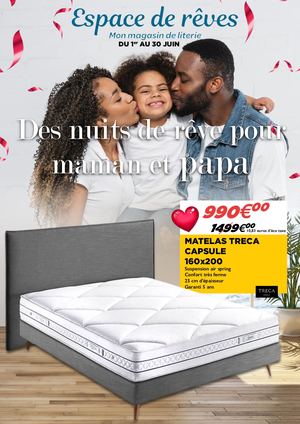 Catalogue Espace De Rêve Fête des Mères 2023