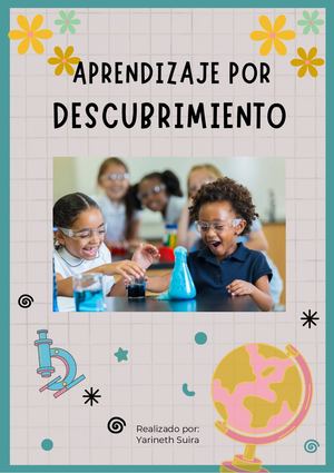 Documento A4 Portada Carátula Proyecto Ciencias Química Doodle Amarillo Y Rosa (1)