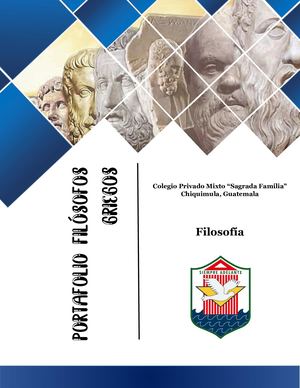 Portafolio Sobre Filósofos Griegos Roberto Antonio Alonzo Guillén 2 0