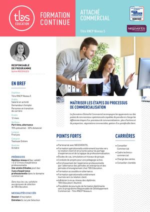 TBS FC Fiche Attache Commercial