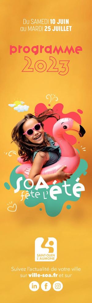 Programme SOA fête l'été 2023