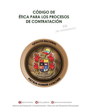 2015 Código De Etica Procesos Contratación Estatal
