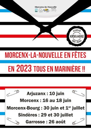 Programme des fêtes 2023 - Morcenx-la-Nouvelle