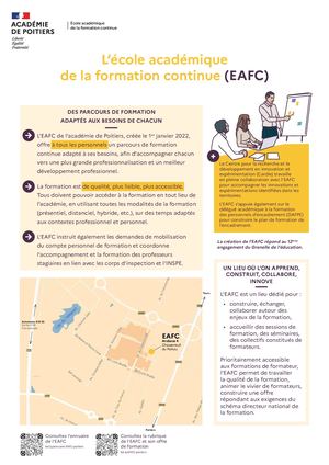Ecole académique formation continue