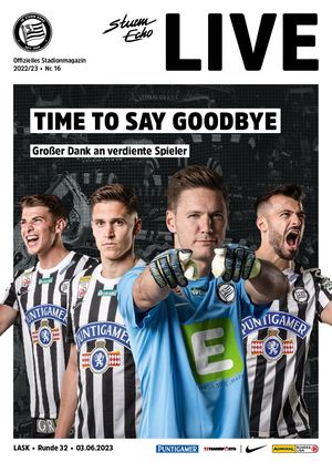 SturmEcho LIVE 2022/23, Nr. 16: Sturm – LASK