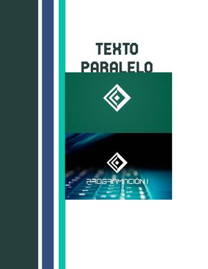 Texto Paralelo Programación I