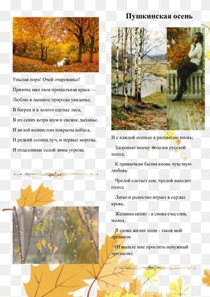 Пушкинская осень