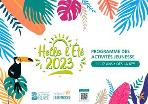 Programme des activités jeunesse | Été 2023