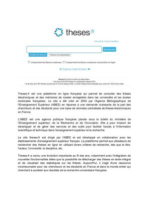 Calaméo - Recherche D'Information: Thèses