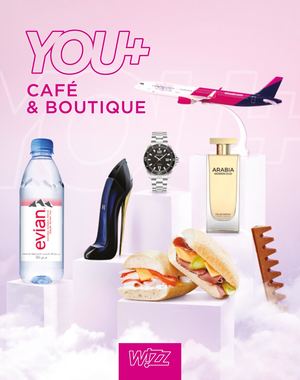 Wizz Abu Dhabi Magazine 2023 (QR code on printed tray sticker)