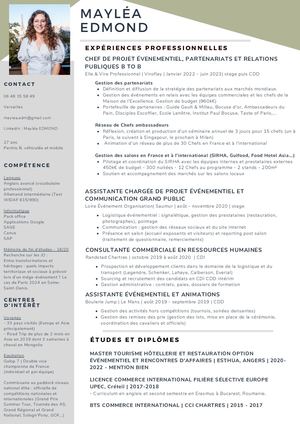 Cv Mayléa Edmond