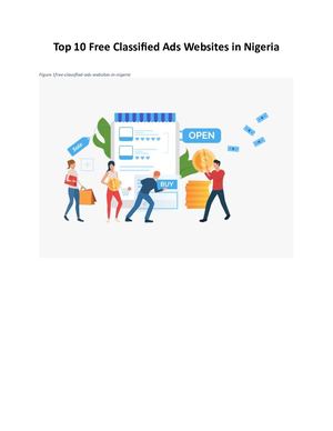 Top 10 Free Classified Ads Websites In Nigeria