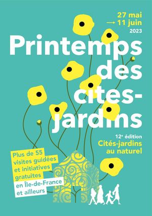 Programme du Printemps des Cités Jardins 2023