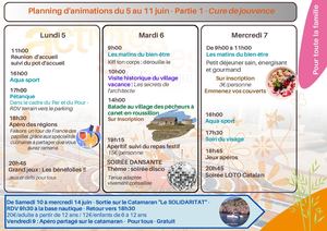 Semaine Du 05 Au 10 Juin 2023