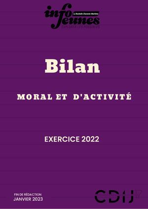 Bilan d'activité 2022