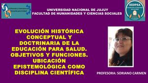 Evolucion Conceptual De La Educacion Para La Salud 2023