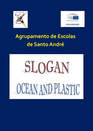 Slogan - Plastic and Ocean