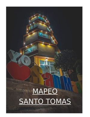 Mapeo De Santo Tomas La Unión such.