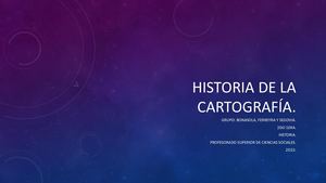 Historia De La Cartografía Pptx