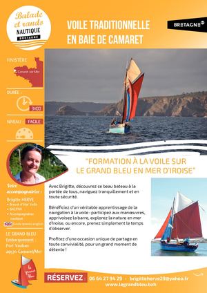 2023 Le Grand Bleu Voile Traditionnelle En Baie De Camaret