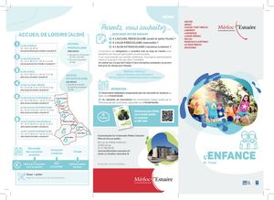 Dépliant Enfance