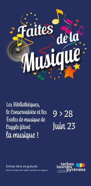 Agglo TLP - Programme fête de la musique 2023