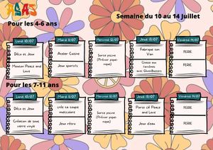 Programme Petits Mômes