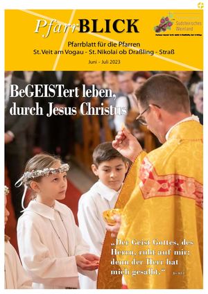 Pfarrblick 06 07 2023