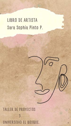 Libro De Artista. Sara Sophía Pinto 晴日