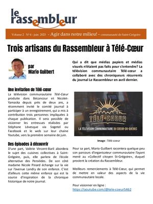 Le Rassembleur_Vol. 2 - no 4 (juin 2023)