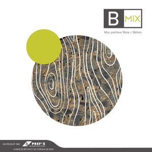 B'mix - Le mur porteur en bois/béton