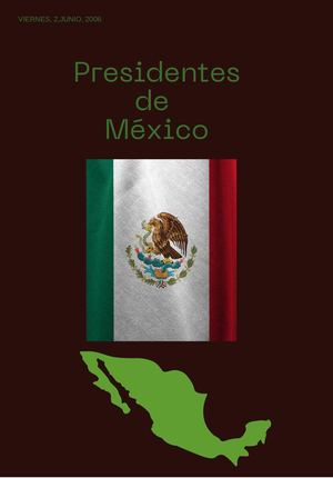 presidentes de méxico