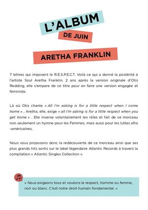 L'album du Mois de Juin 2023