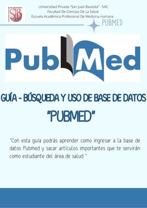 Calaméo - Guía Búsqueda Y Uso De Base De Datos Pubmed