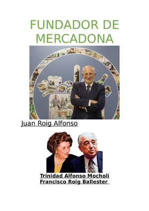 Fundador De Mercadona