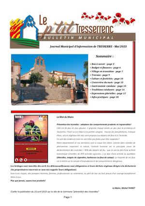 Ptit Tresserrenc Mai 2023