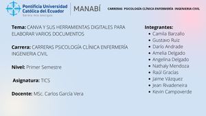 Canva Y Sus Herramientas Digitales Para Elaborar Varios Documentos