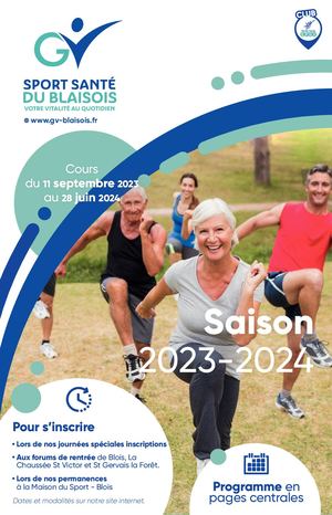 GV du Blaisois - Programme 2023-2024