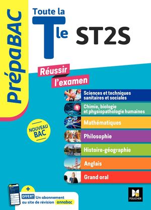 PREPABAC - Toute la terminale ST2S - Contrôle continu et épreuves finales - Révision