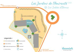 Plan Les Jardins De l'Amirauté