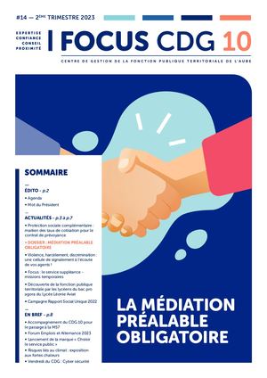 FOCUS TRIMESTRIEL CDG 10 N°14
