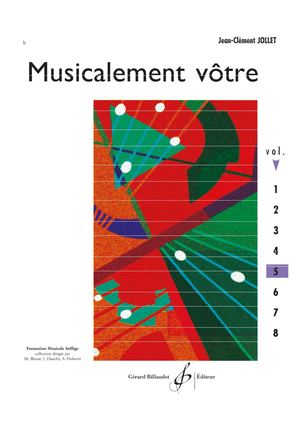 Jean-Clément Jollet - Musicalement Vôtre - Volume 5