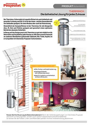 THERMINOX Fiche Produit De