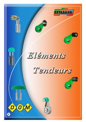 DOM - Catalogue Tendeurs Mécaniques
