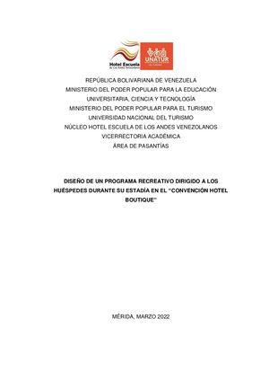 INFORME N°1665 PASANTIA ADMINISTRATIVA  TRABAJO DE GRADO 2022