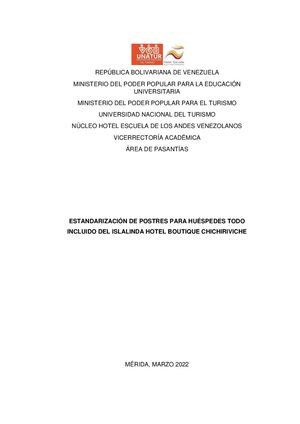 INFORME N°1666 PASANTIA ADMINISTRATIVA  TRABAJO DE GRADO 2022