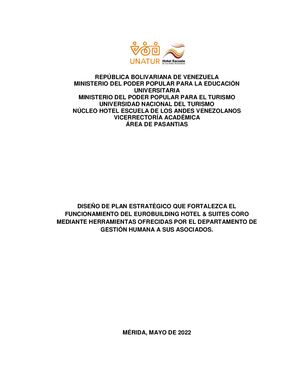 INFORME N°1669 PASANTIA ADMINISTRATIVA  TRABAJO DE GRADO 2022