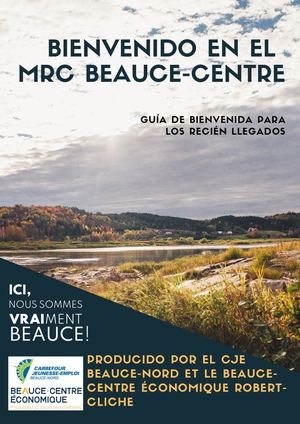 Guía de bienvenida _ MRC Beauce-Centre