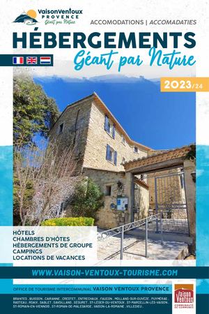 Les hébergements en Vaison Ventoux